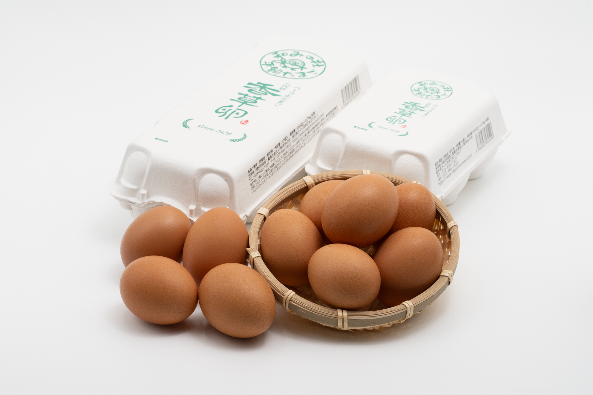 和みの杜 香草卵パッケージばら